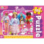 Барби. Пазлы классические в коробке. Пазл 104 детали. Умные игры в кор.24шт