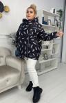 Болоневая куртка Sizе plus перо KSU