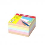 Бумага для заметок ErichKrause®, 90x90x50 мм, 4 цвета