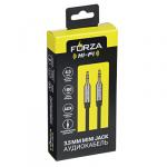 FORZA Аудио-кабель mini-Jack, 1,8 м, позолоч.  никелир. ,  медь, оплётка ПВХ