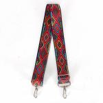 Плечевой ремень (стропа)  ADEL-239/регулируемый,  макс длина 120см,  ромб красный 240106