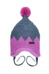 Демисезонная трикотажная шапочка