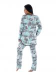 Пижама София 5032 (Мятный)