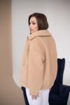 Дублёнка женская демисезонная 22765 (кэмел)