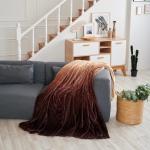 Плед  Деграде , шоколад, 200*220 см  (no-100185)