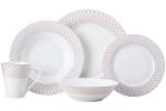 Обеденный сервиз Jewel (рубиновый), 4 персоны, 20 предметов