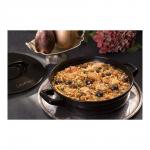 Вок с керамической крышкой Duo+ 3 л. шоколад