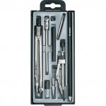 Готовальня ГЛОБУС, 9 предметов, в пластиковой упаковке с европодвесом, GLOBUS, НЧ9-70-60