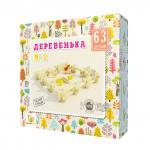 Конструктор ДЕРЕВО КРЯ! dk-008 Деревенька №2 (63 дет.)