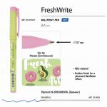 Ручка шариковая BRUNO VISCONTI FreshWrite, СИНЯЯ, "Авокадо.Пончик", линия 0,5 мм, 20-0214/62