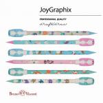 Карандаш механический BRUNO VISCONTI JoyGraphix, "Обнимашки", ассорти, ластик, 0,5 мм, 21-0053/01