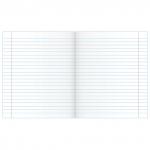 Тетрадь ЗЕЛЁНАЯ обложка 12 л, линия с полями, офсет, "Маяк", Т5012Т2 1Г