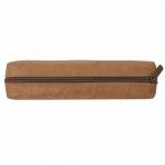 Пенал-косметичка BRAUBERG TYVEK, крафт-текстиль, песочный, 21х5х8 см, 270046