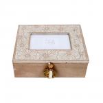 Шкатулка 24*20*8см с фоторамкой 10*15см (уп.1/16шт.) 138860