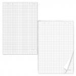 Блокноты для флипчарта ОФИСМАГ, КОМПЛЕКТ 5шт., 20 листов, КЛЕТКА, 67,5*98 см, 80 г/м, 127795