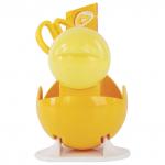 Канцелярский детский набор ЮНЛАНДИЯ "ЦЫПЛЕНОК", 4 предмета, желтый, блистер, 236959