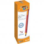 Карандаш чернографитный утолщ. BIC, 1 шт., Kids Evolution, HB,трехгр.,корп.розов.с желт,заточ,919263