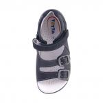 (синий) Сандалии ТОТТА  из натуральной кожи,