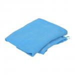 Махровая накидка Spa для женщин, для бани и сауны, голубая 140х80 см Банные штучки/12