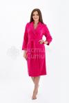 Халат махровый женский Малина