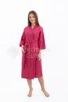 Халат вафельный БОРДО 240гр/м