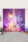 Фотошторы 10556 сиреневый (ед.)