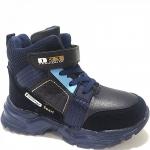 20102A-0222 син Ботинки деми для мальчиков (26-31)/12