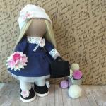 Набор для создания текстильной куклы Вероники ТМ Сама сшила Кл-026П в коробочке