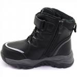 15605-1 черн Ботинки деми для мальчиков (27-32)/8