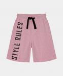 Брюки розовые с надписью