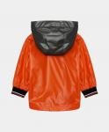 Ветровка оранжевая с капюшоном