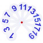 Веер-касса цифр от 1 до 20, ВК05