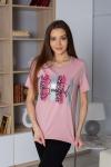 Футболка "Beautiful-Пудра" женская