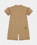 Комбинезон бежевый с карманами