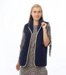 Жилет арт.1217-05/мол.воротник ТАРА Ультрамарин