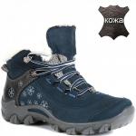 19w-11-43-5 син Ботинки зима женские (36-41)/6