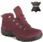 19w-11-57-6 крас Ботинки зима женские (36-41)/8