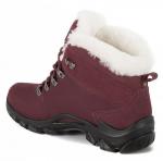19w-11-57-6 крас Ботинки зима женские (36-41)/8