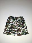 А. Шорты длин. (бриджи) камуфляж цв.зеленый р.24