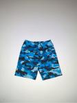 А. Шорты длин. (бриджи) камуфляж цв.синий р.24