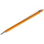 Карандаш цанговый Koh-I-Noor Versatil 2 мм, желтый корпус, металл. клип, 5201CN1004KKRU