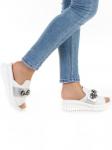 81105-1 WHITE Босоножки женские (натуральная кожа)