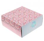 Коробка под торт "Для тебя!", 23 х23 х10 см