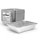 Форма для запекания, алюминиевая фольга, 21x14,8x3,8 см, дно: 17,4x10,4 см, 780  мл, L-край, арт.99-06