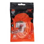 FORZA BY Кабель для зарядки Шнур Type-C, 1м, 2А, стикеры в комплекте, оранжевый, пакет