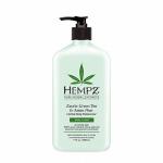 Hempz exotic green tea and asian pear herbal moisturizer молочко для тела зелёный чай и груша 500 мл