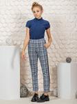 Брюки "Салли" хаки-синий