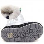 18004-16 серебро Дутики для девочек (23-28)/8