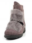 907E-7Y7 8J45M Ботинки зимние женские (натуральная замша, натуральный мех)