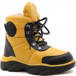 18500-19 желт Ботинки зима для девочек (33-38)/8